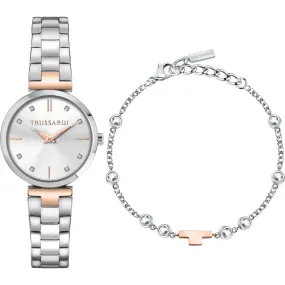 Set Orologio+Bracciale Donna Loud Trussardi